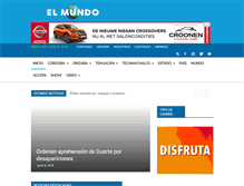 Tablet Screenshot of elmundodetehuacan.com